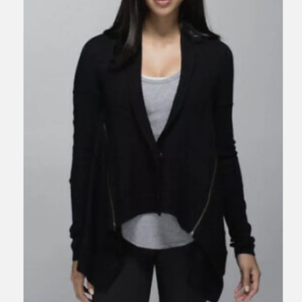 lululemon athletica Black Cardigan